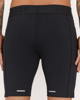 NEXUS COMPRESSION SHORT 8" - BLACK