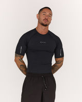 NEXUS COMPRESSION TEE - BLACK