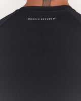 NEXUS COMPRESSION TEE - BLACK
