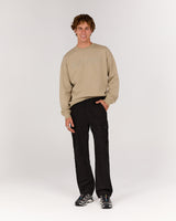 OFF DUTY WIDE LEG CARGO PANT - BLACK