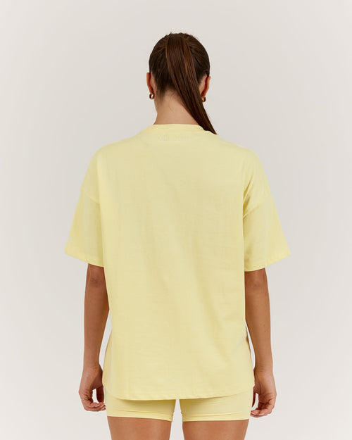 OVERSIZED TEE - BUTTER