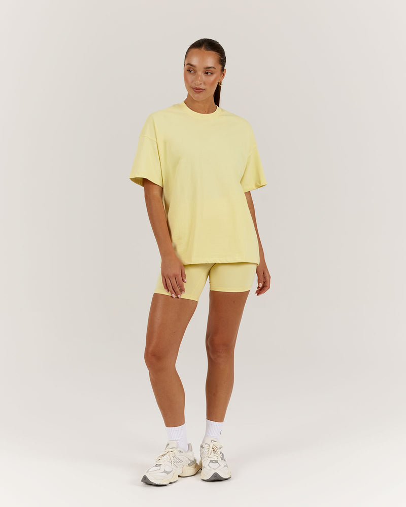 OVERSIZED TEE - BUTTER