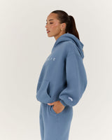 OVERSIZED HOODIE - VINTAGE BLUE
