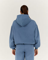 OVERSIZED HOODIE - VINTAGE BLUE