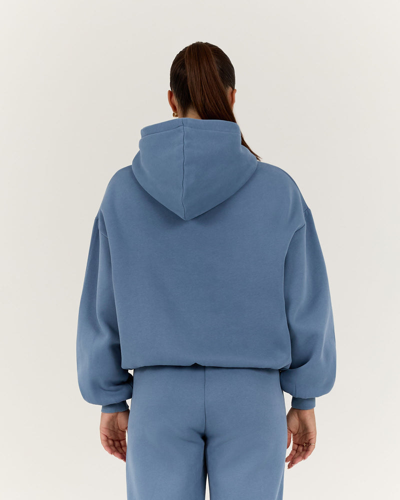 OVERSIZED HOODIE - VINTAGE BLUE