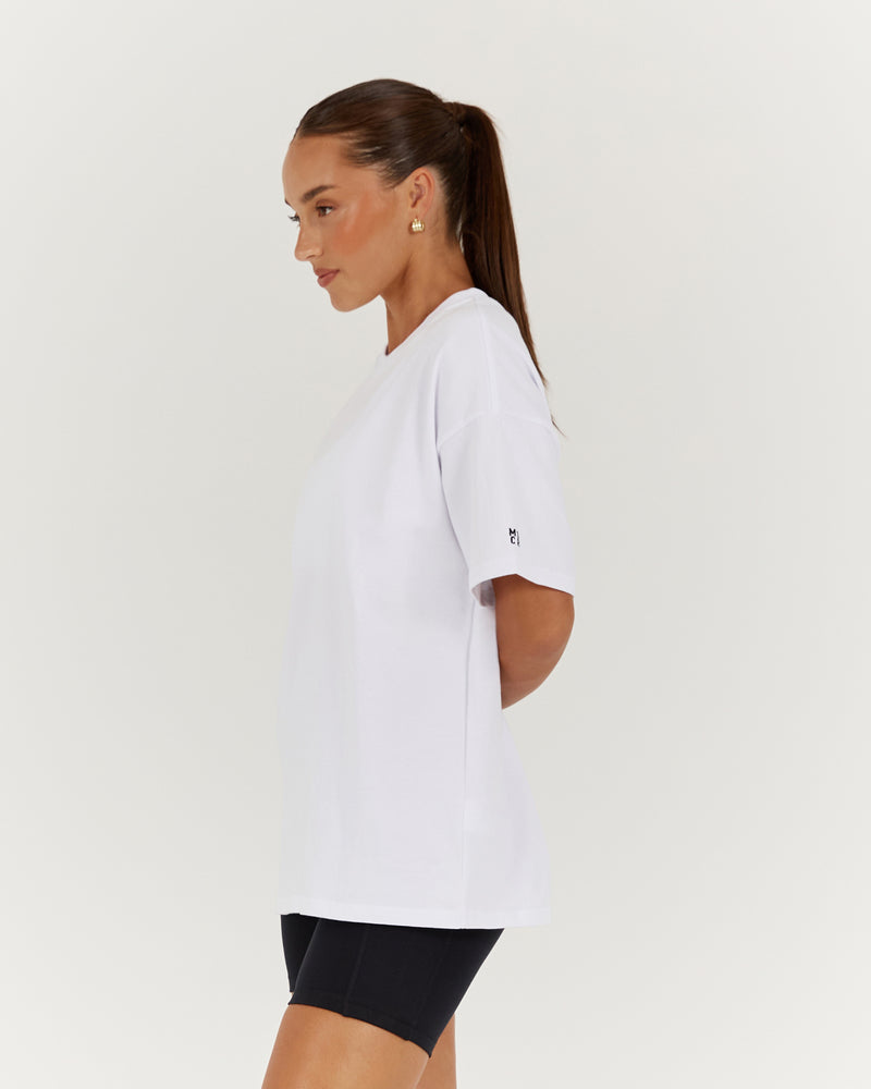 OVERSIZED TEE - WHITE