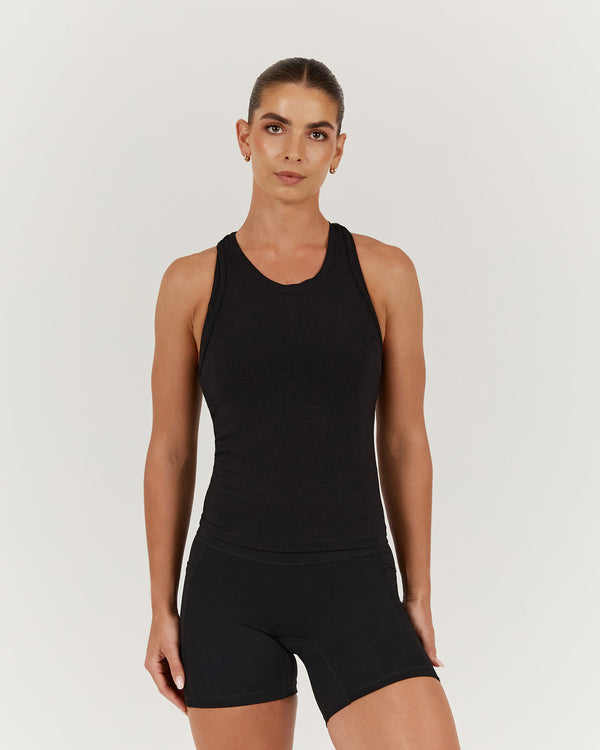 PACE TANK TOP - BLACK