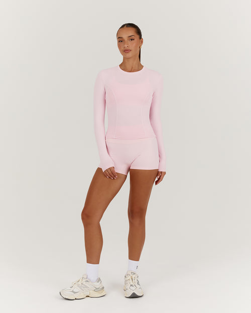 PERRY LONG SLEEVE TOP - MARSHMALLOW