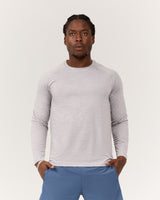 PHOENIX II LONG SLEEVE TEE - DARK GREY MARLE
