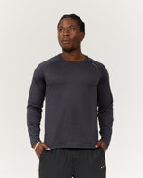 PHOENIX II LONG SLEEVE TEE - MIDNIGHT NAVY MARLE