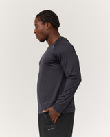 PHOENIX II LONG SLEEVE TEE - MIDNIGHT NAVY MARLE