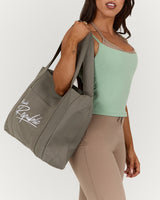 POCKET TOTE BAG - KHAKI