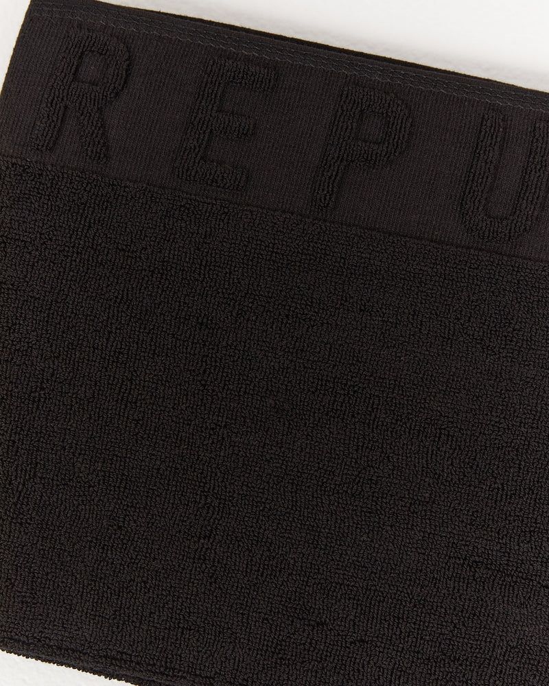 PREMIUM GYM TOWEL - BLACK