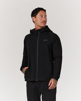 PRIME ZIP UP JACKET - BLACK