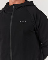 PRIME ZIP UP JACKET - BLACK
