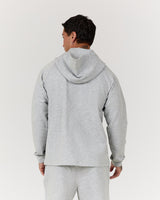 PRIME ZIP UP JACKET - GREY MARLE