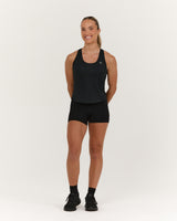 PURSUE CUT OUT TANK - BLACK