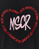 ESSENTIALS TEE - BLACK REAL MUSCLE