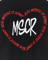 MEN'S OVERSIZED TEE - BLACK REAL MUSCLE