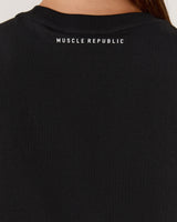 RELAXED ICON TANK - BLACK