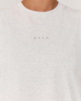 RELAXED ICON TANK - SNOW GREY