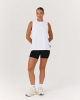 RELAXED ICON TANK - WHITE