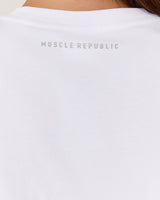 RELAXED ICON TANK - WHITE