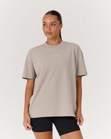 RELAXED ICON TEE - MUSHROOM