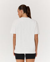 RELAXED ICON TEE - SNOW GREY