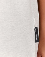 RELAXED ICON TEE - SNOW GREY