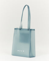 REPLAY TRANSLUCENT SHOPPER TOTE - SEAGLASS