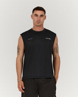 PHOENIX BOXY TANK - BLACK REP THE RIBBON