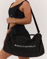 REPUBLIC DUFFLE BAG - BLACK