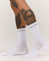 MEN'S REPUBLIC SOCKS - WHITE