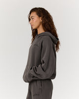 REPUBLIC RAGLAN HOODIE - FADED CHAR