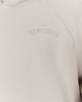 REPUBLIC RAGLAN HOODIE - FADED CLAY