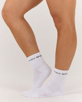 REPUBLIC TUBE SOCKS - WHITE