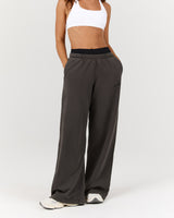 REPUBLIC WIDE LEG SWEATPANT - FADED CHAR