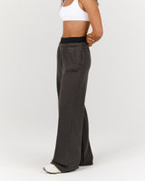 REPUBLIC WIDE LEG SWEATPANT - FADED CHAR