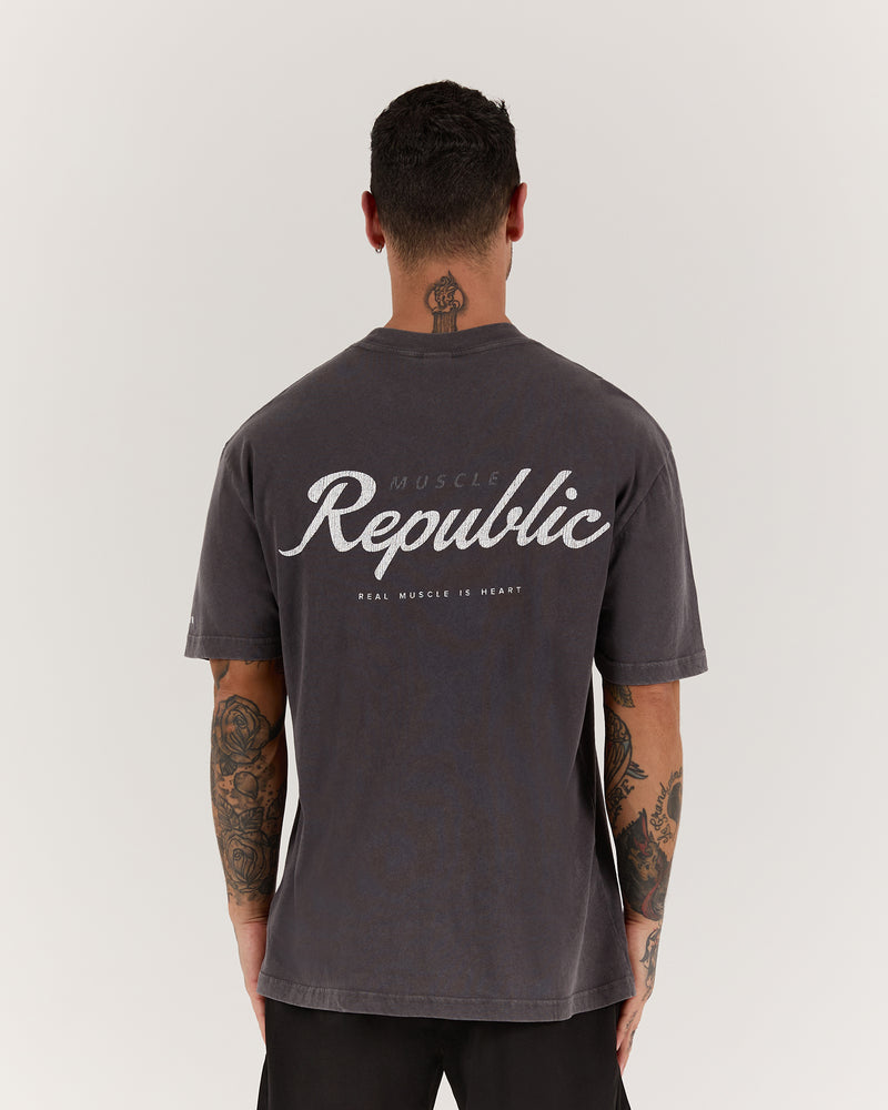RETRO TEE - CHAR