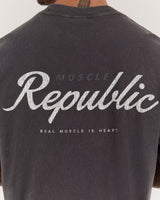 RETRO TEE - CHAR