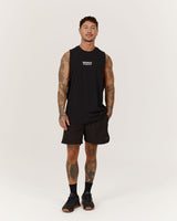 ROCKY MUSCLE TANK TRAINING DEPT - BLACK