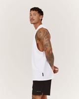 ROCKY MUSCLE TANK TRAINING DEPT - WHITE