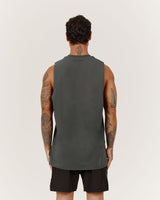 ROCKY MUSCLE TANK - CHAR