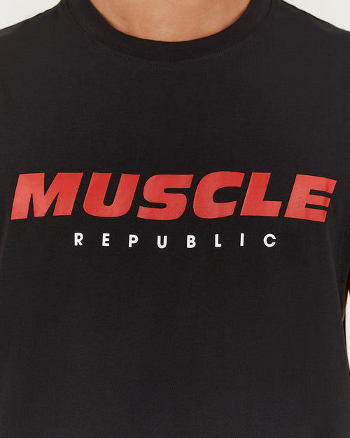 ROCKY MUSCLE TANK OG - BLACK