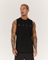 ROCKY MUSCLE TANK - BLACK