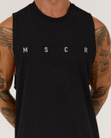 ROCKY MUSCLE TANK - BLACK