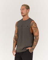 ROCKY MUSCLE TANK - CHAR