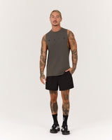 ROCKY MUSCLE TANK - CHAR