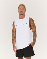 ROCKY MUSCLE TANK - WHITE